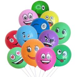 Emoji smiley ballonger