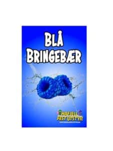 Blå bringebær slush