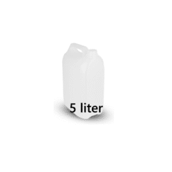 Plastkanne med skrukork - 5liter