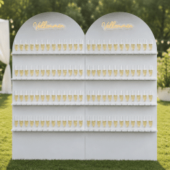 Utleie av champagnevegg
